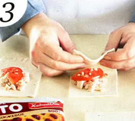 пирожки бомбочки  с помидорами рецепт  с фото