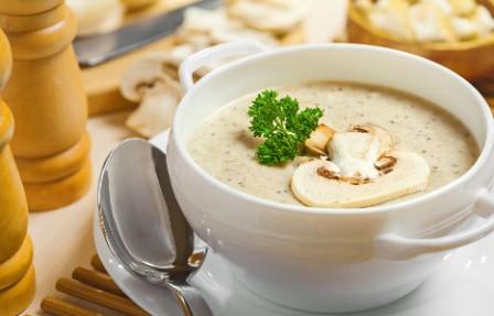 картофельный суп с шампиньонами 