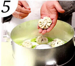 как приготовить китайские рисовые булочки	 