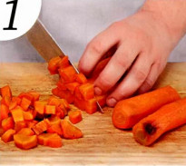 морковный суп пюре,