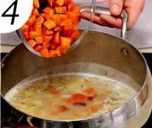 суп пюре морковно картофельный