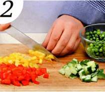 салат овощной рецепт  с фото,