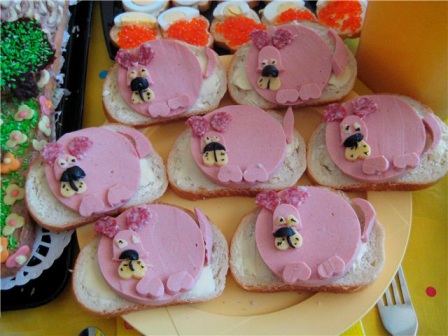 бутерброды +для детей фото