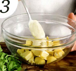 картофельный салат рецепт с фото   