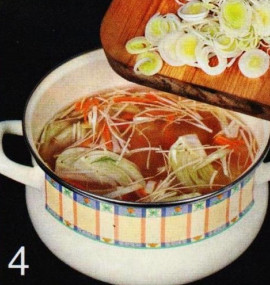 сливочный суп с семгой