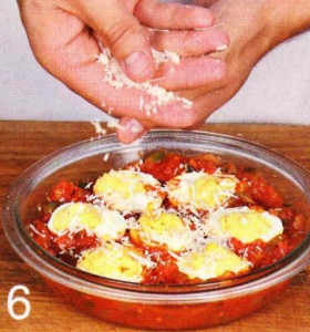 яйца в сливочном соусе 