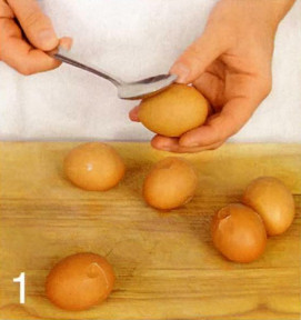 яйца запеченные +с сыром.