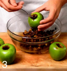 запеченные яблоки +в духовке рецепт,яблоки запеченные рецепт +с фото