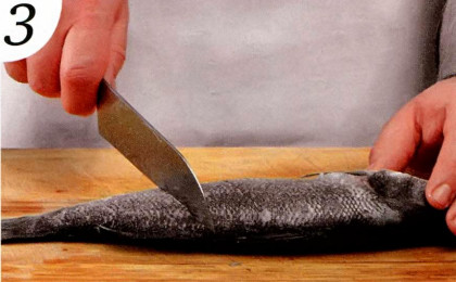  как запечь сибас  в духовке  в фольге