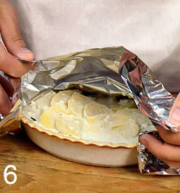 рецепт мясной запеканки +с картофелем